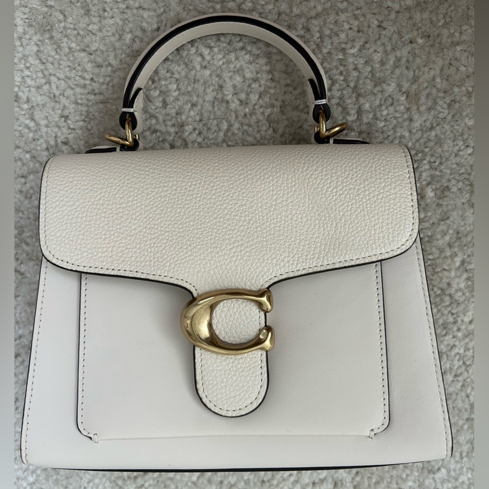 Coach Tabby Top handle 20 Chalk